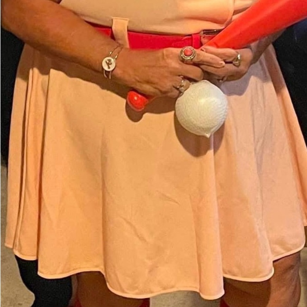 Peach Skirt
